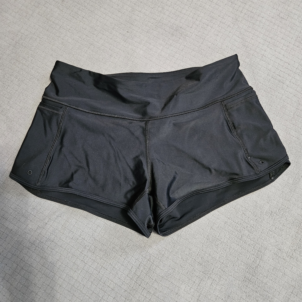 PrAna Black Swim Shorts with Pockets Size Small